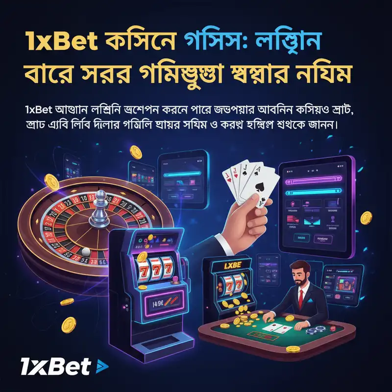 1xBet ক্যাসিনো গেমস এক্সেস এবং লগইন গাইড